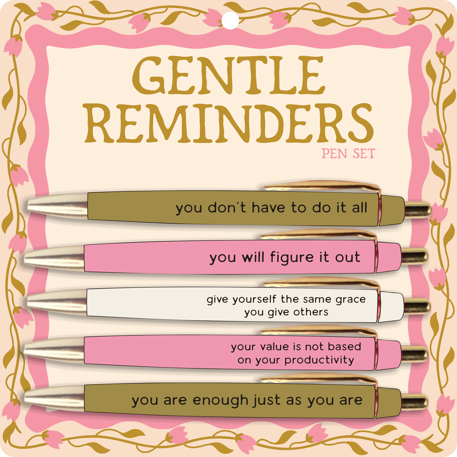 Gentle Reminders Pen Set