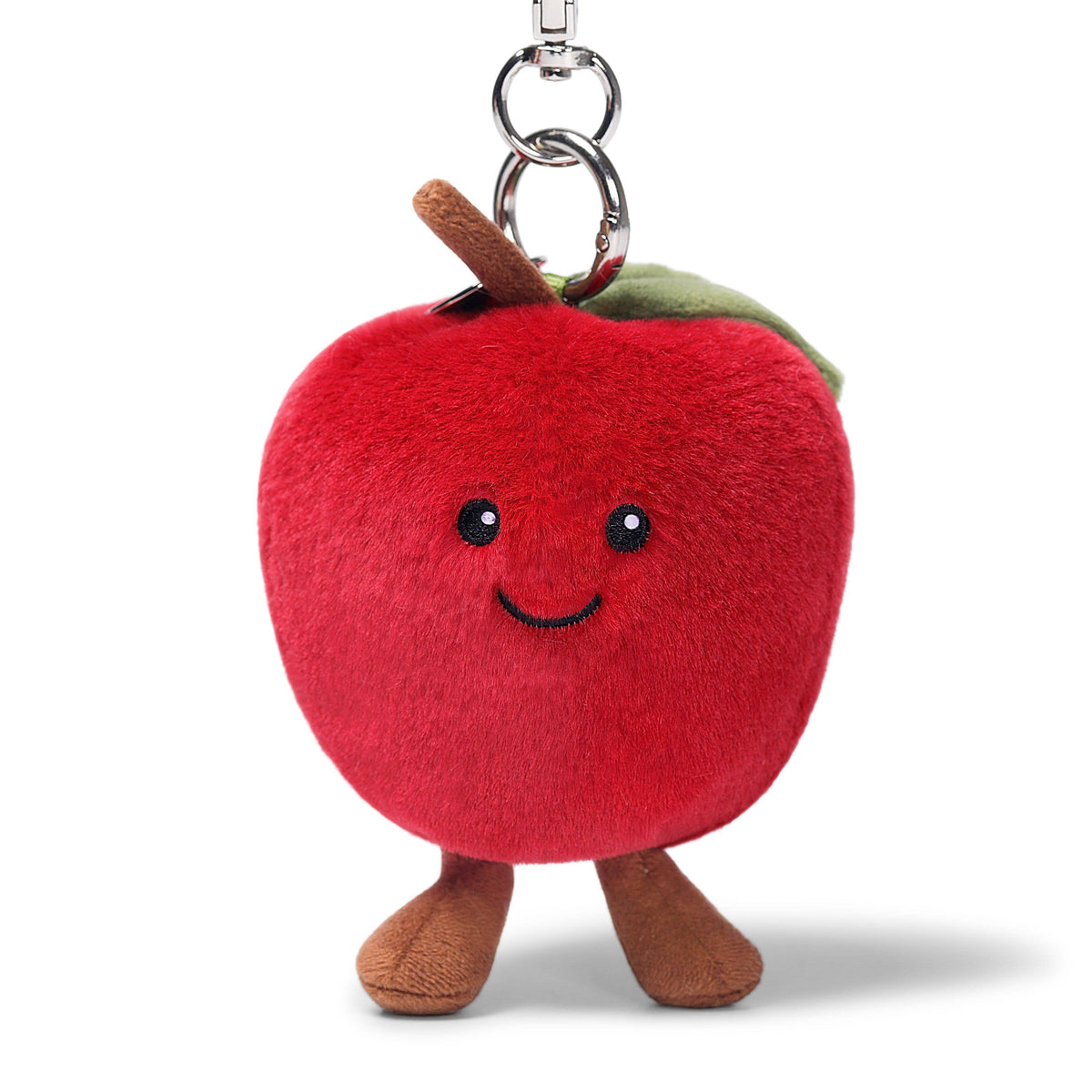 Apple Plush Bag Charm
