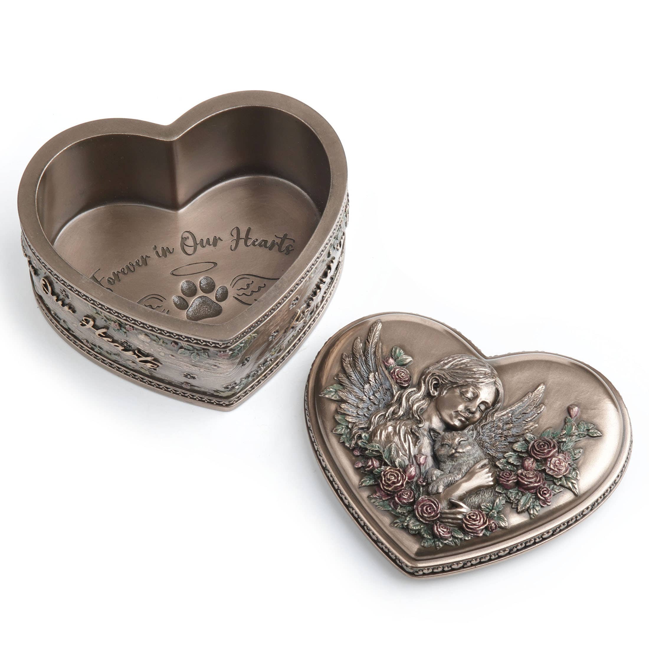 Forever In Our Hearts Pet Memorial Trinket Box