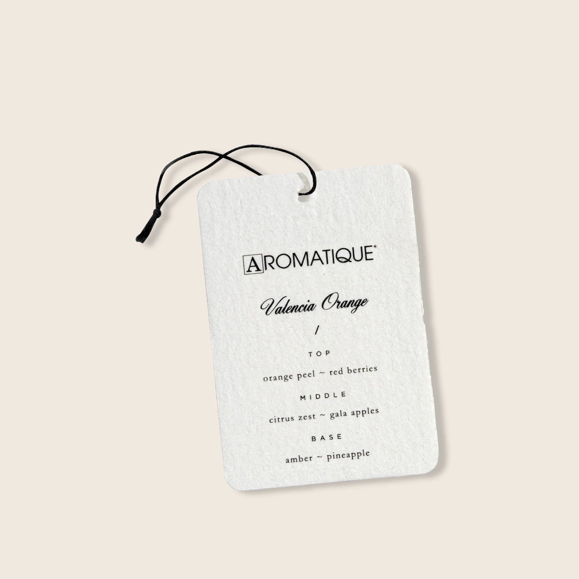 Valencia Orange Aroma Card