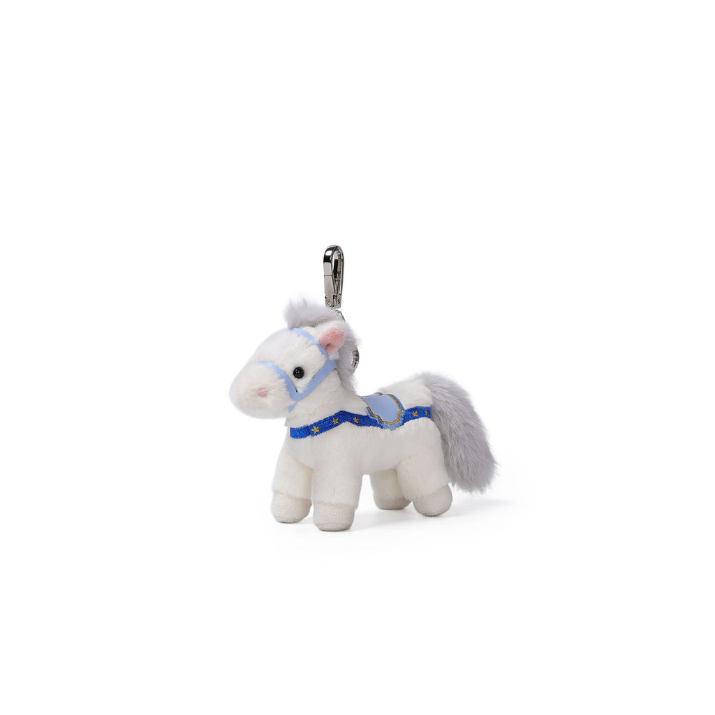 Snowy Pony Plush Bag Charm