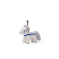 Snowy Pony Plush Bag Charm