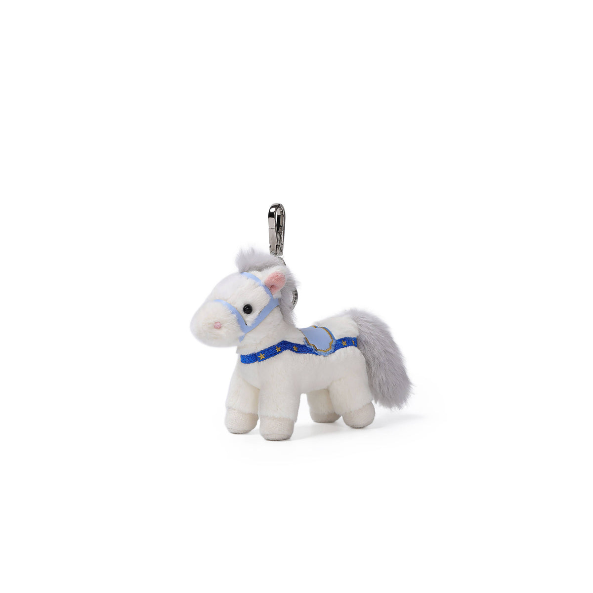 Snowy Pony Plush Bag Charm