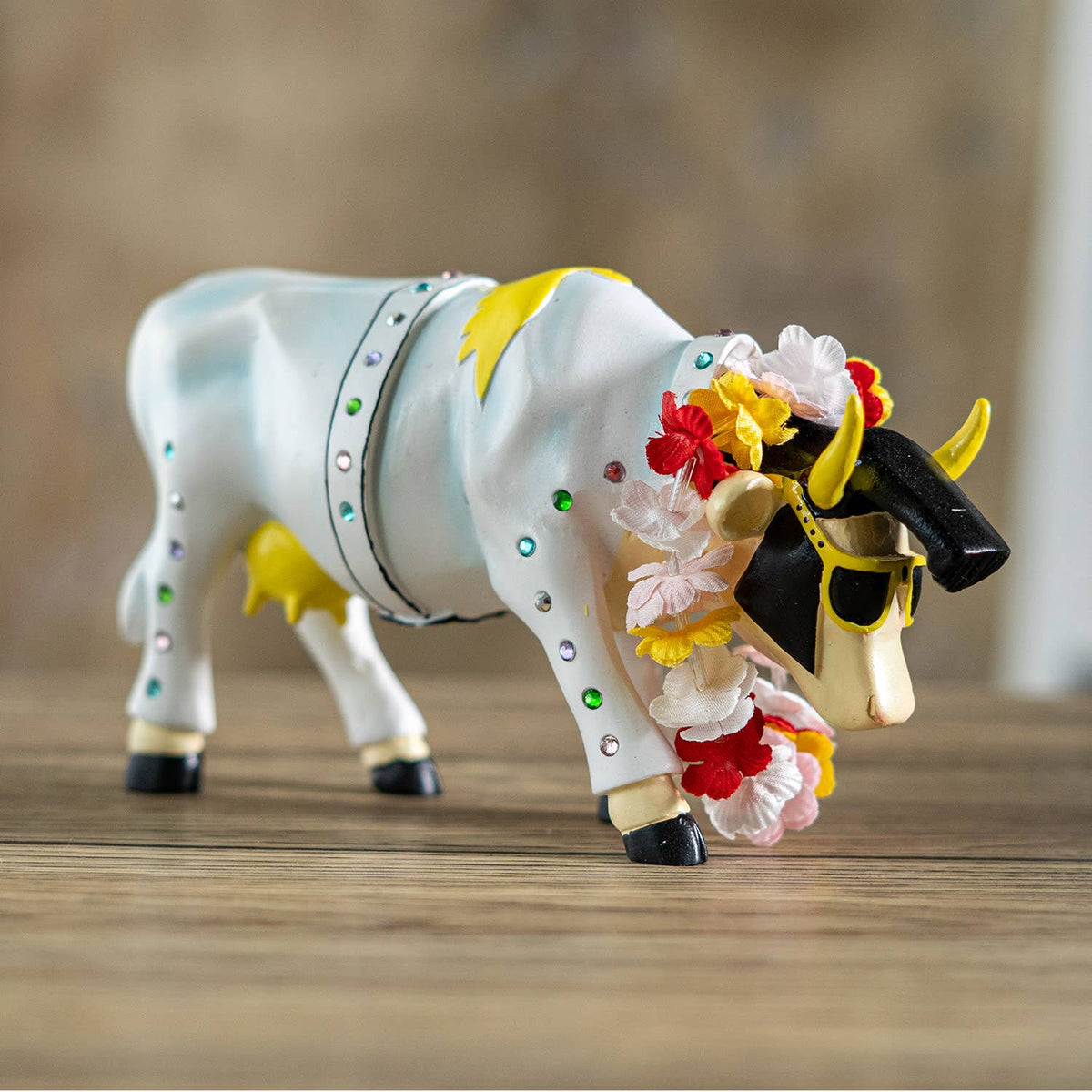 Rock-N-Roll Cow Cowparade Figurine