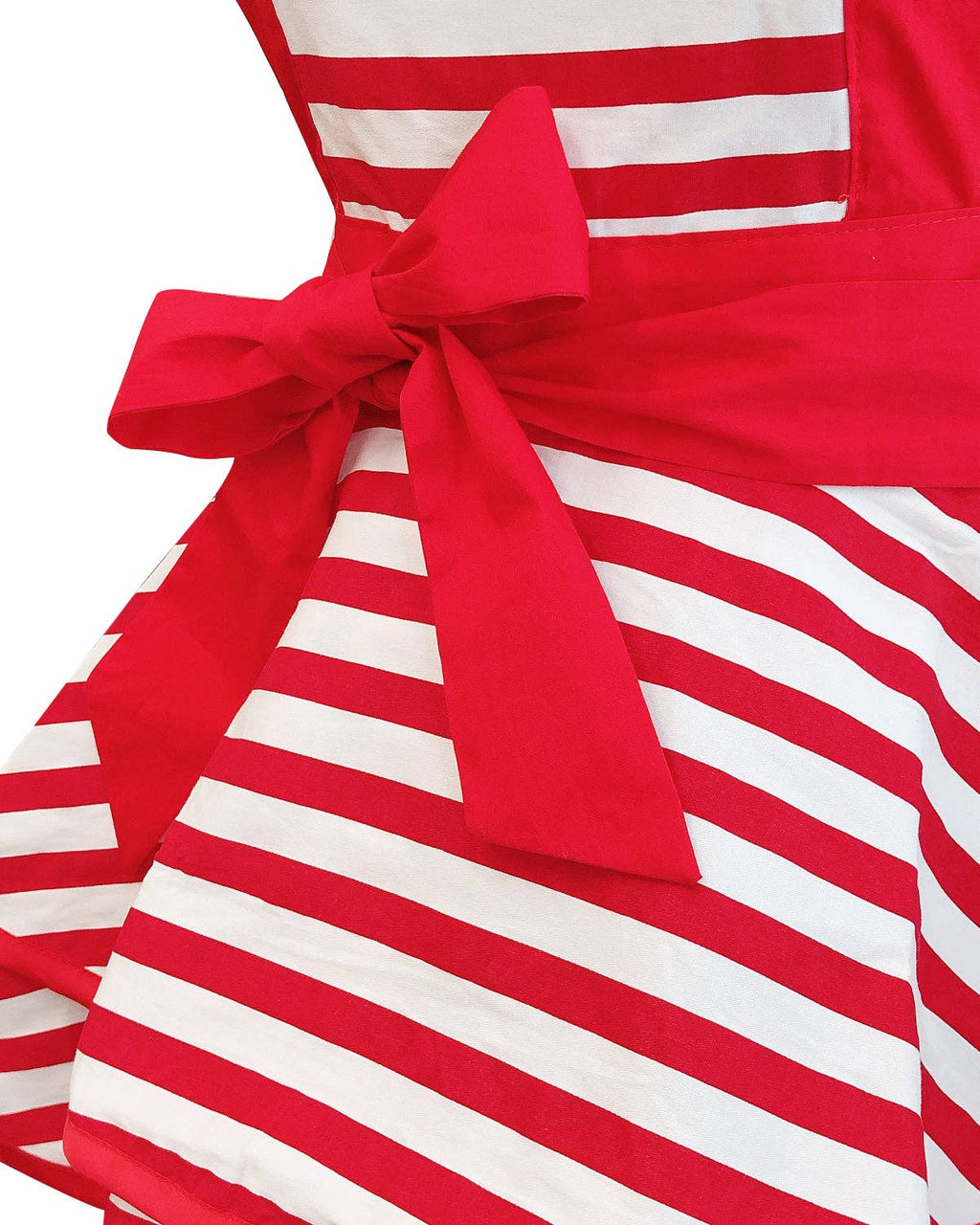 Stylish Cooking Apron: Red Stripe