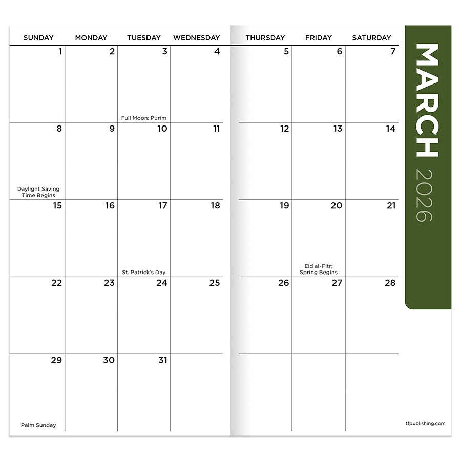 2026-2027 Confetti Party Small Monthly Pocket Planner