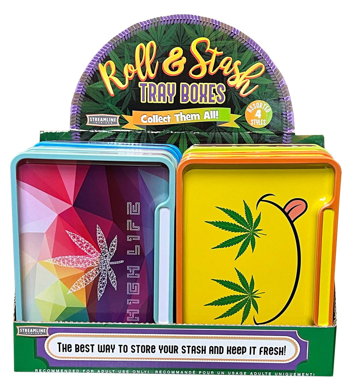 Off-Beat Metal Trinket Stash Boxes