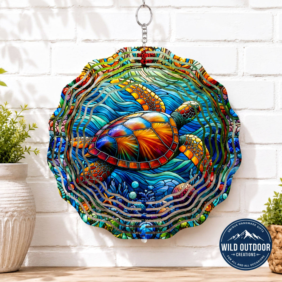 Sea Turtle Wind Spinner