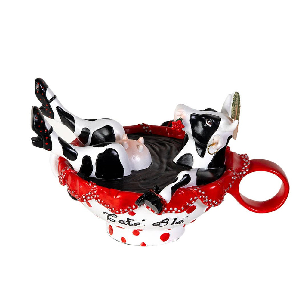 Cafe Ole Cowparade Figurine