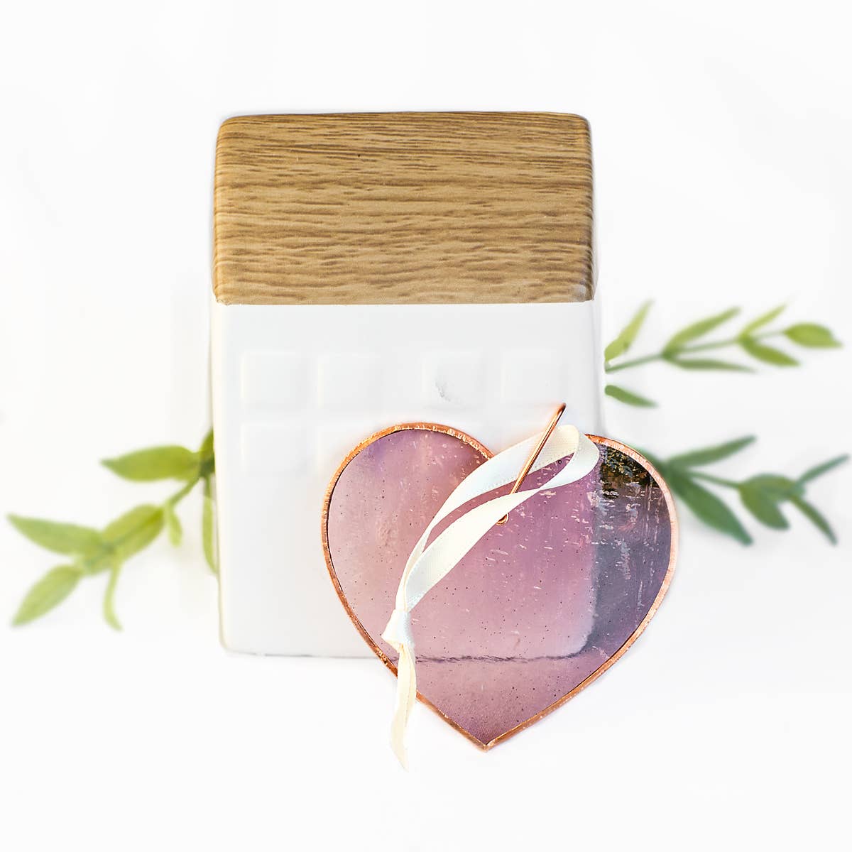 Friend Keepsake Gift – Handmade Stained Glass Heart
