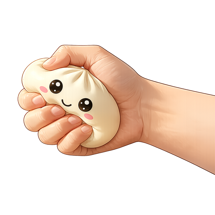 Fun Doh Mystery Slow-Rise Dumpling Squishy Toy