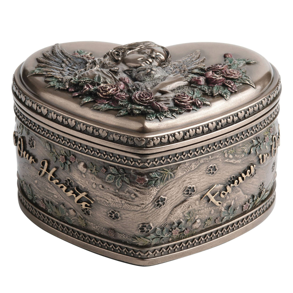 Forever In Our Hearts Pet Memorial Trinket Box