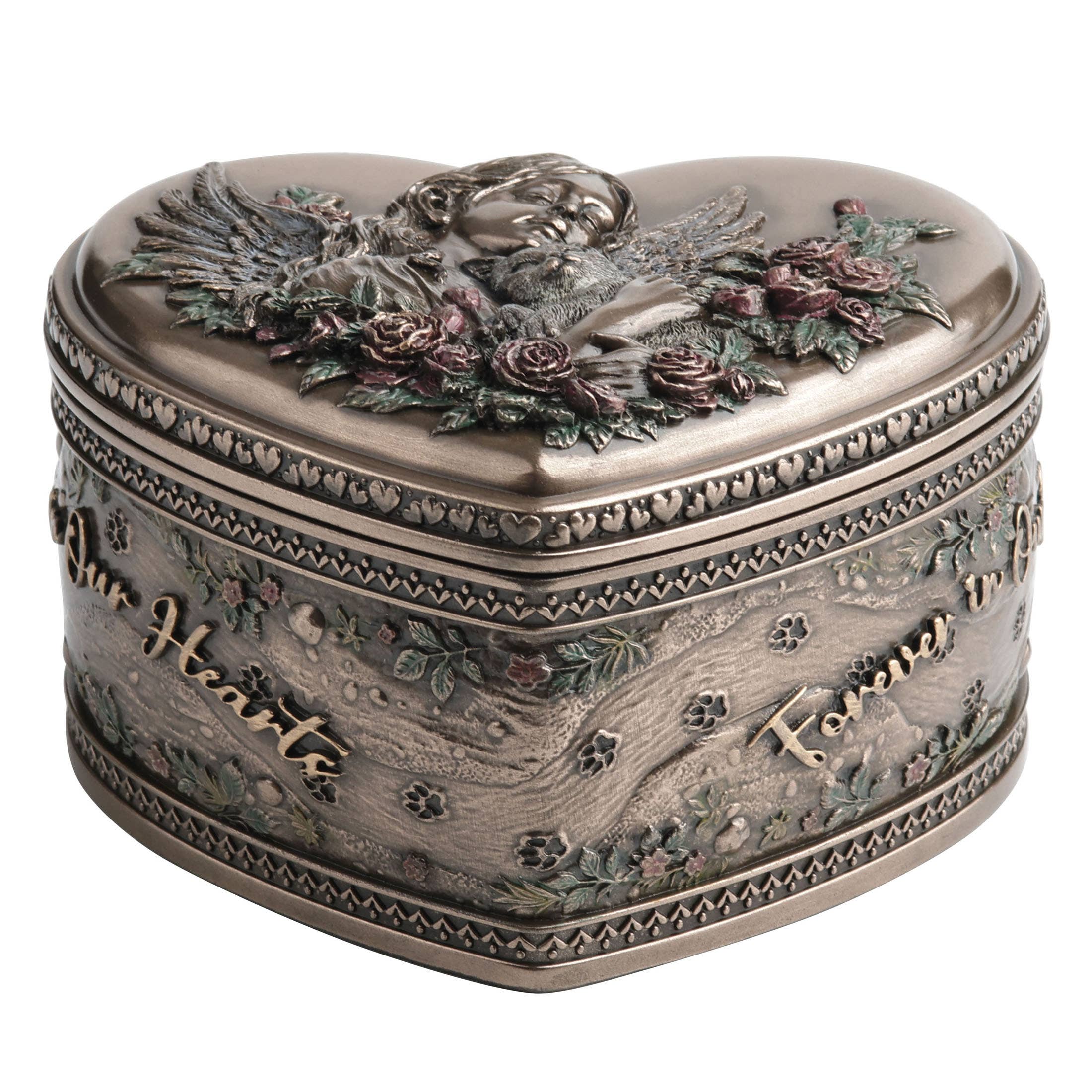 Forever In Our Hearts Pet Memorial Trinket Box