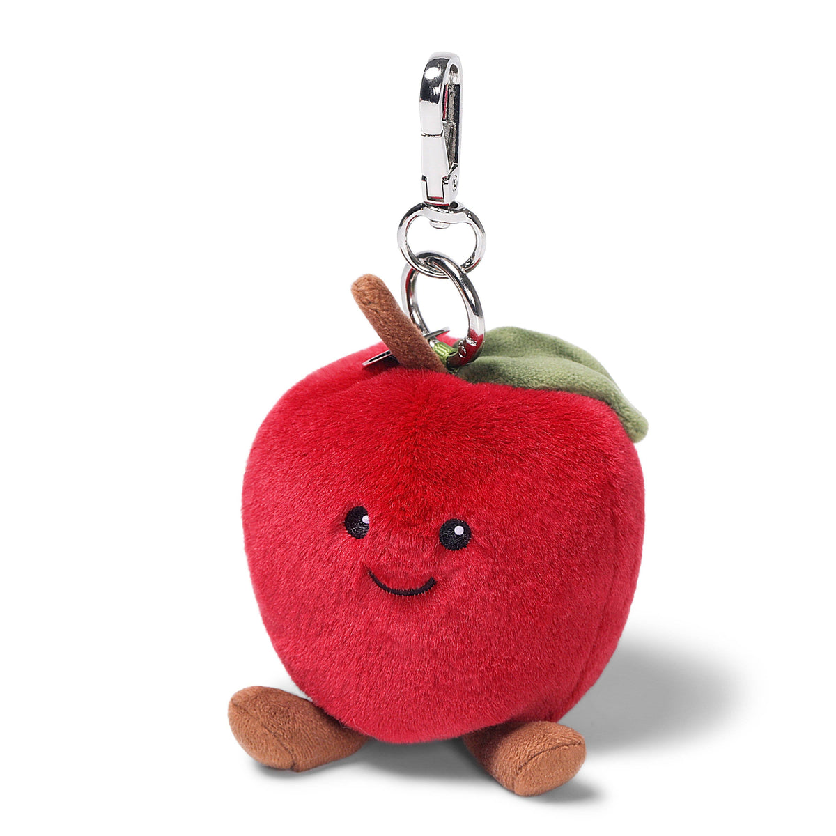 Apple Plush Bag Charm