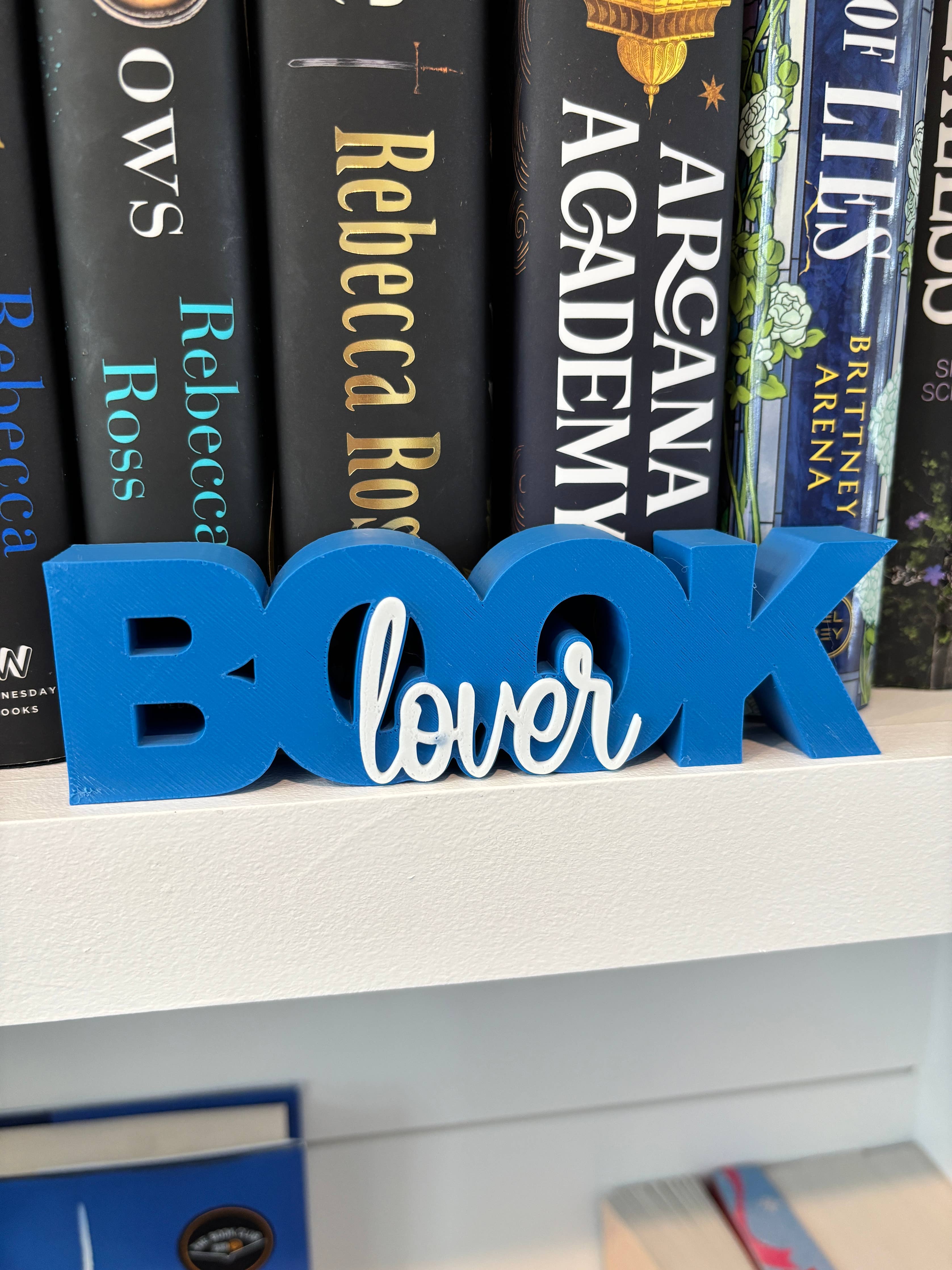 Book Lover Sign: Purple