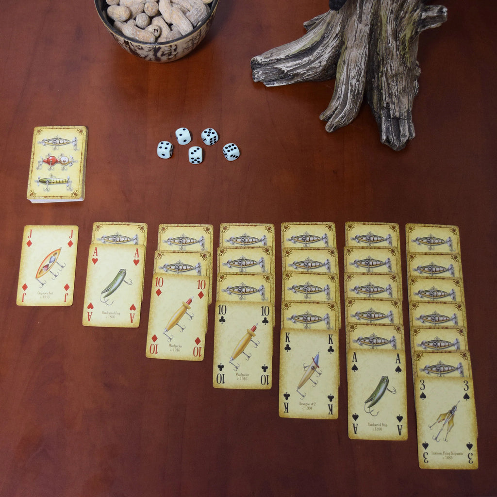 Lures of the Past Playing Cards and Dice