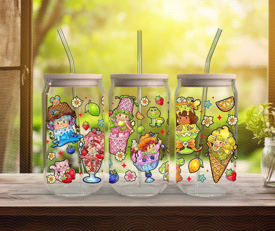 Shortcake Ice Cream Tumblers: 20oz Seamless