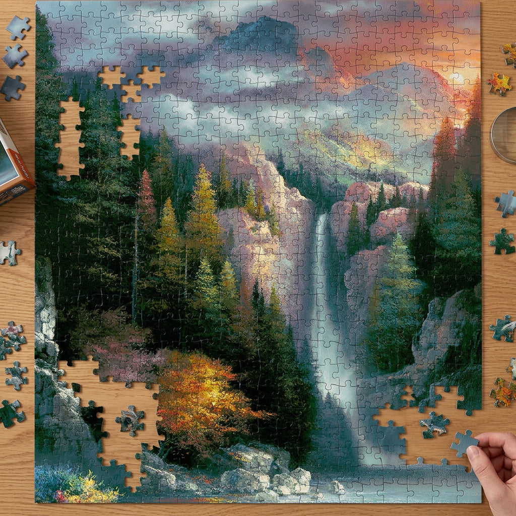 Misty Falls Puzzle
