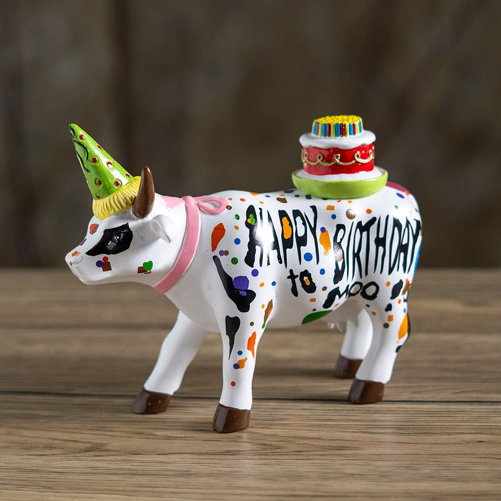 Happy Birthday to Moo Cowparade Figurine