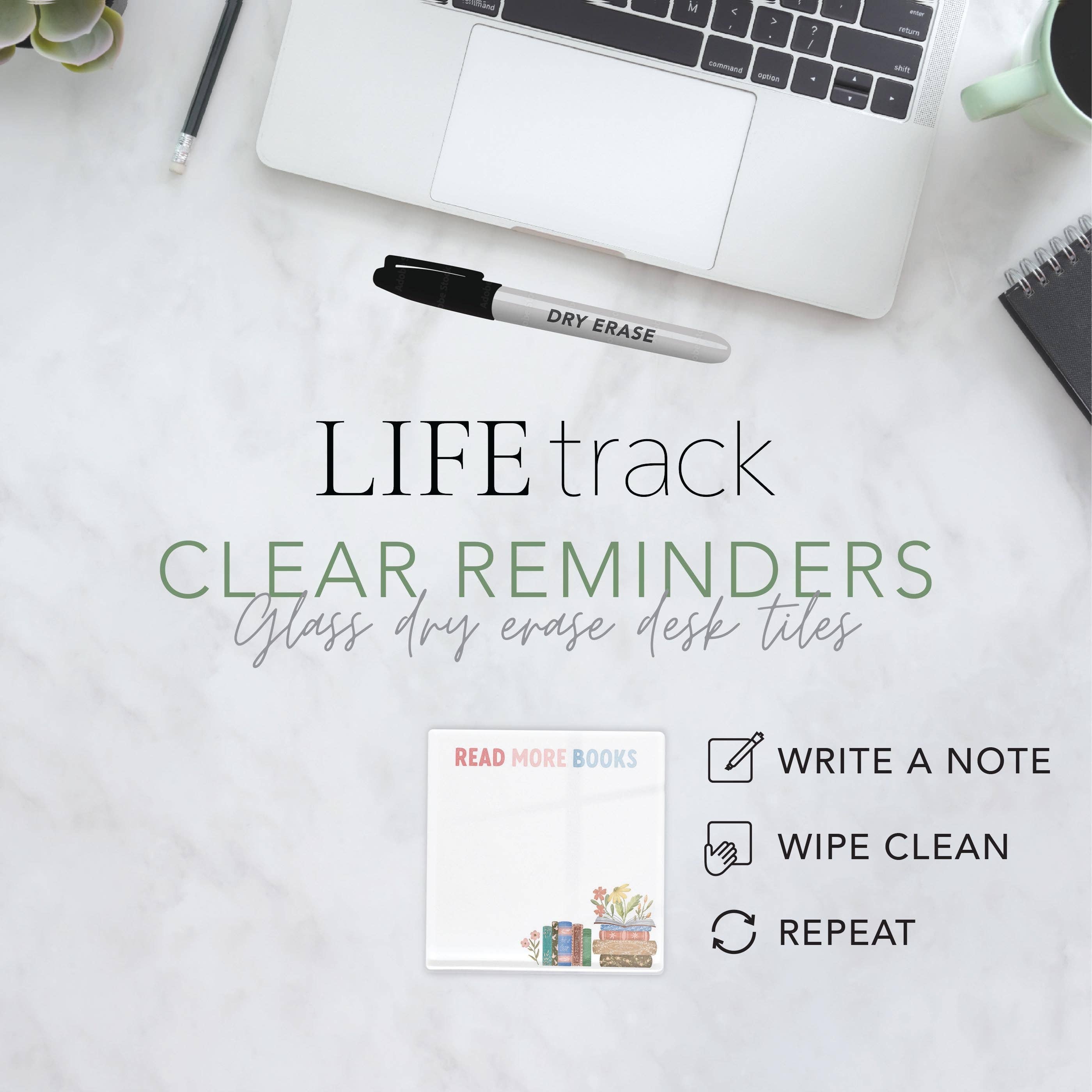 Read More Books Dry Erase Note Board