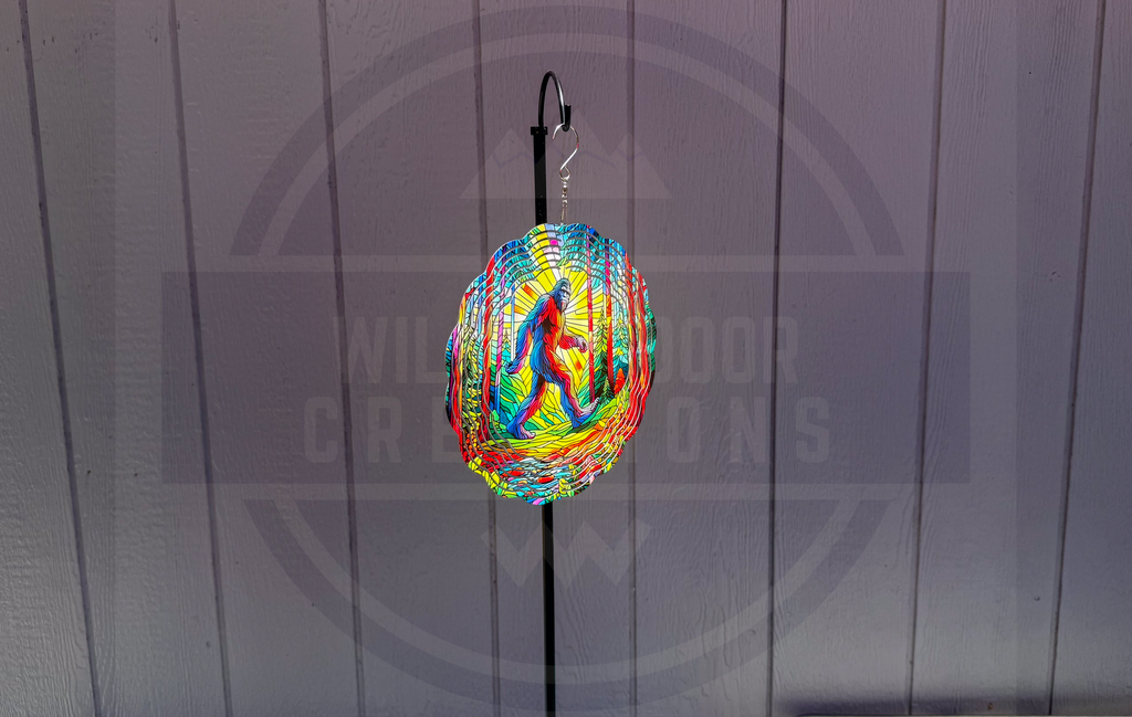 Sasquatch Wind Spinner