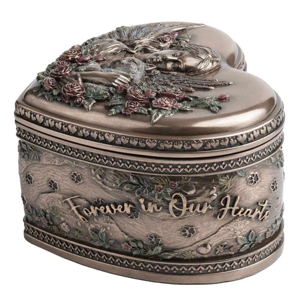 Forever In Our Hearts Pet Memorial Trinket Box