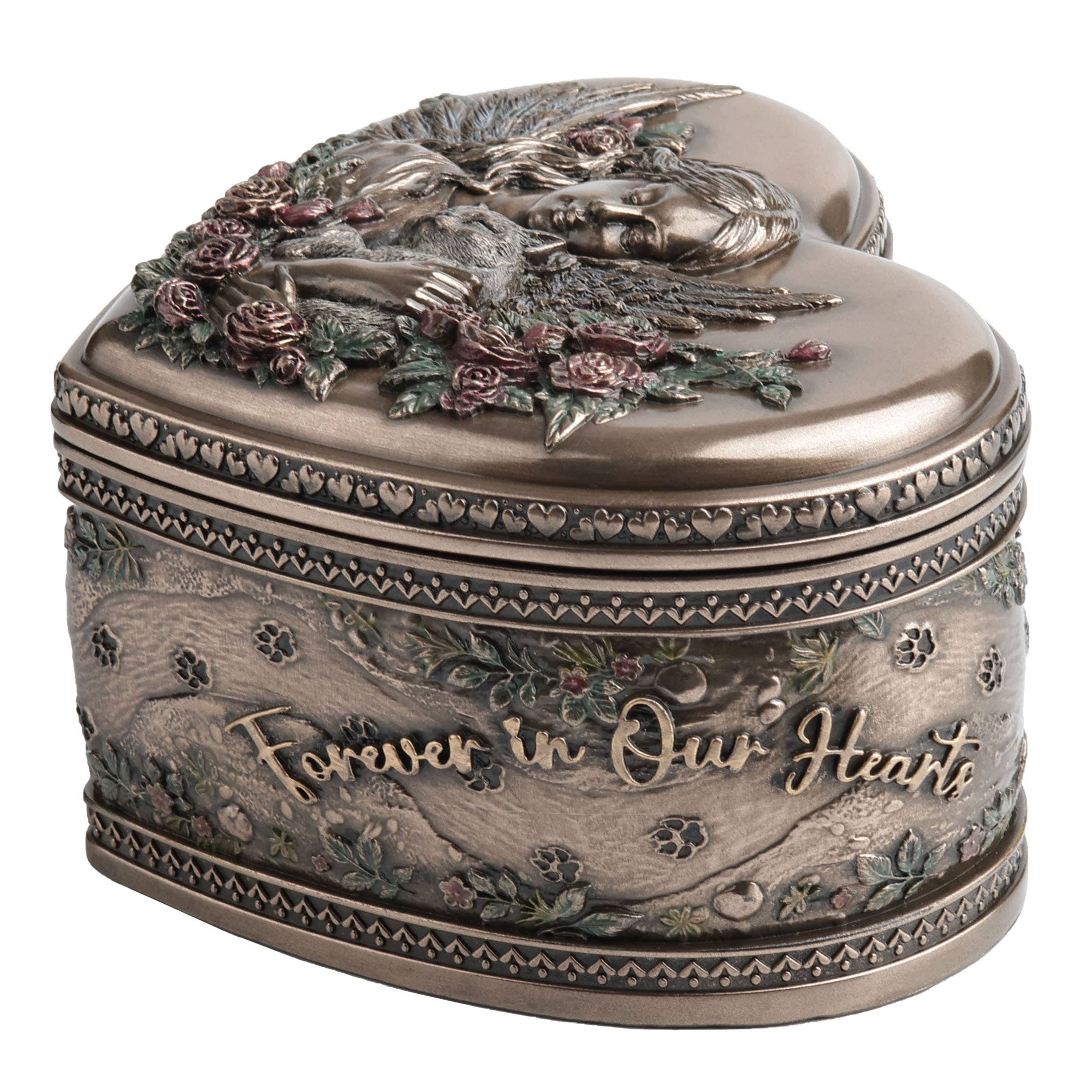 Forever In Our Hearts Pet Memorial Trinket Box