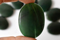 Polished Green Jade Worry Stone