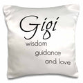 Gigi wisdom, guidance, love, Pillow