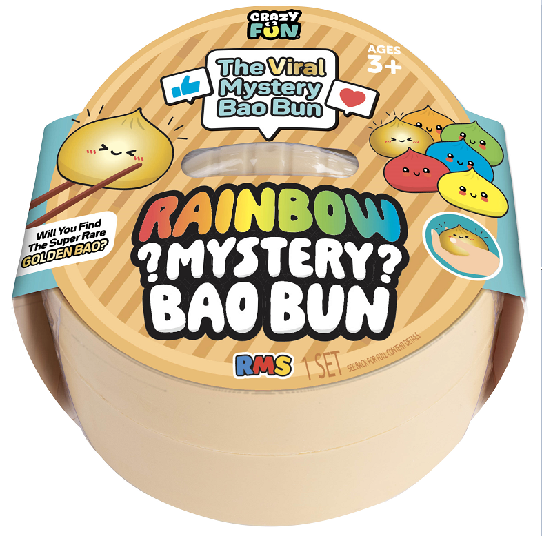 Mystery Bao Bun – Rare Rainbow Chase Squishy