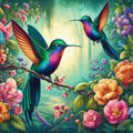 Hummingbirds Magnet
