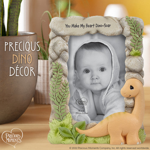 You Make My Heart Dino Soar Precious Moments Baby Frame