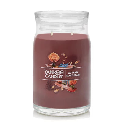 Yankee Candle Autumn Daydream Candle w/Free Wax Melt