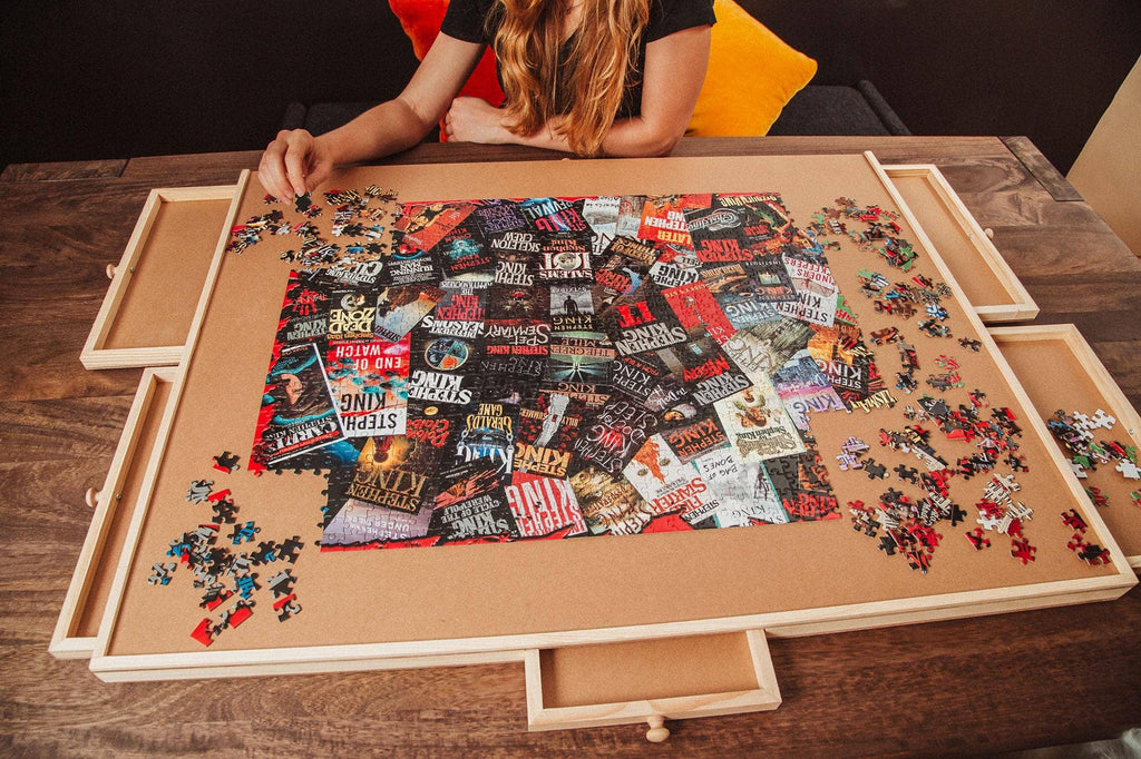 King of Horror Collage 1000 Piece Jigsaw Puzzle