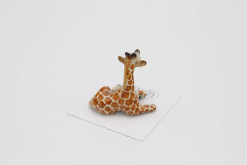 Aerial Giraffe Calf Mini Figurine