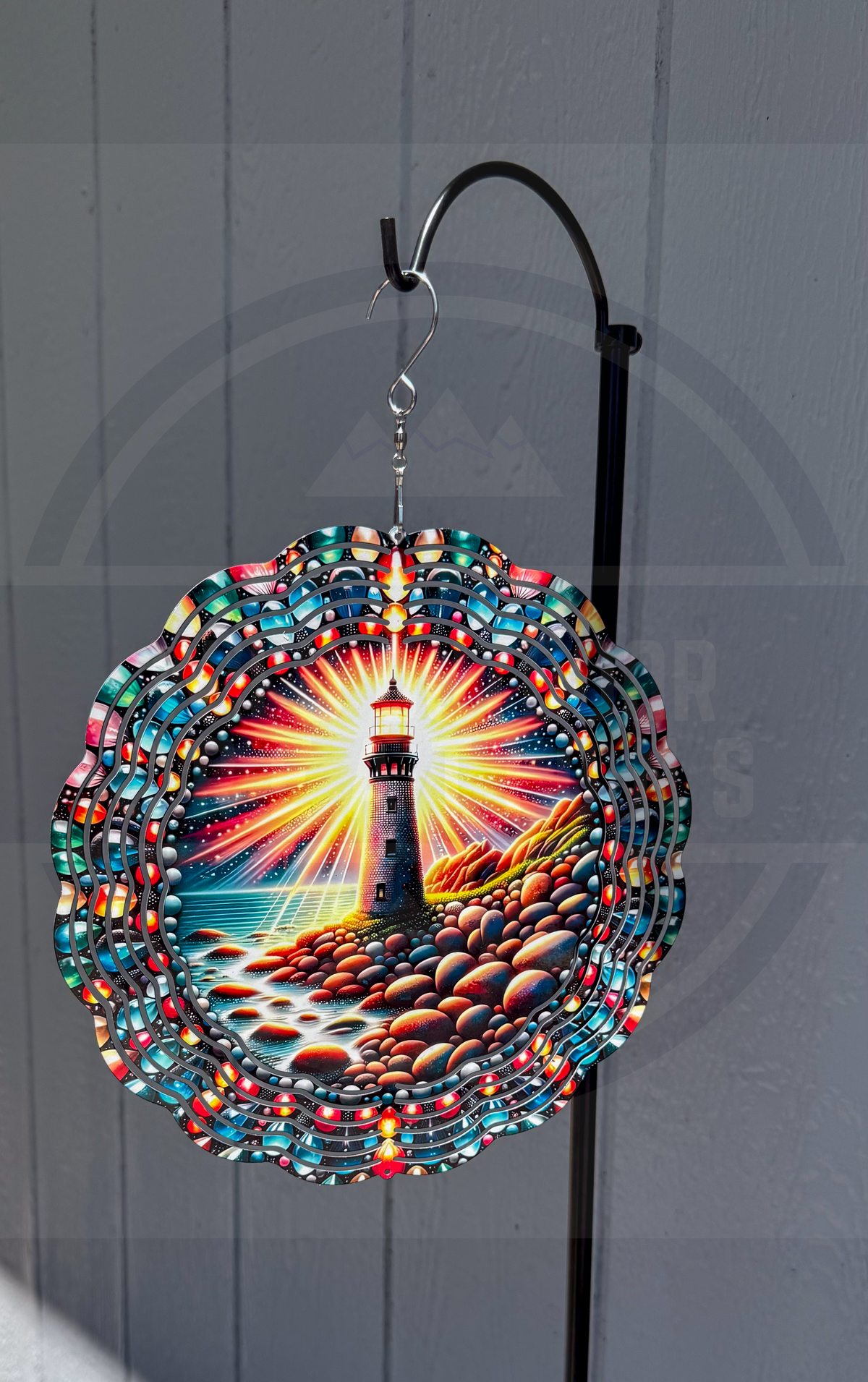 Lighthouse Wind Spinner