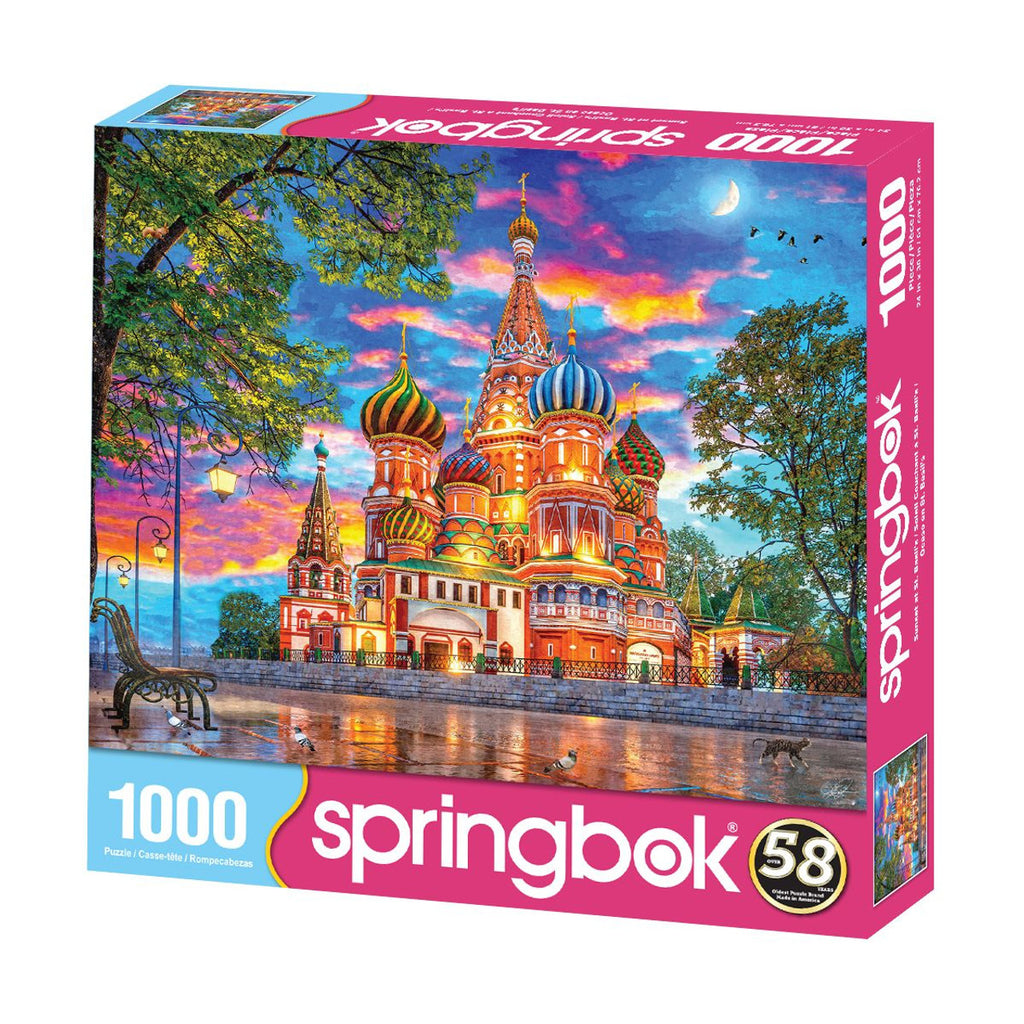 Sunset at St Basil's Puzzle