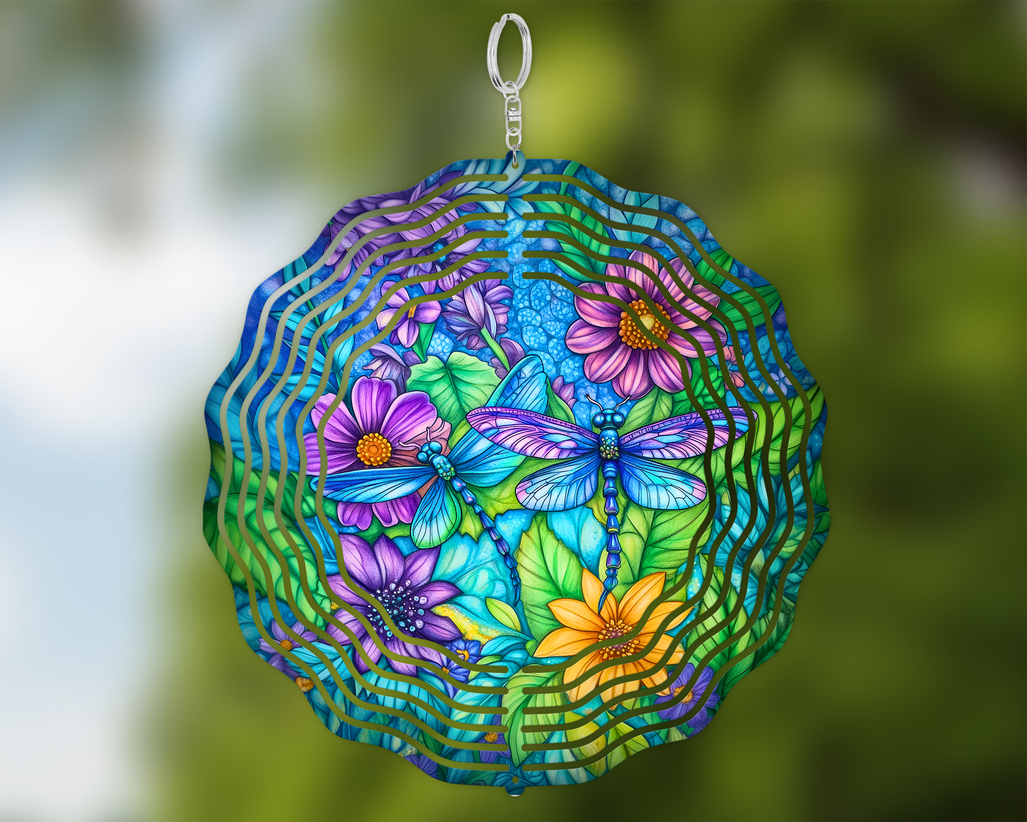 Dragonfly Wind Spinner