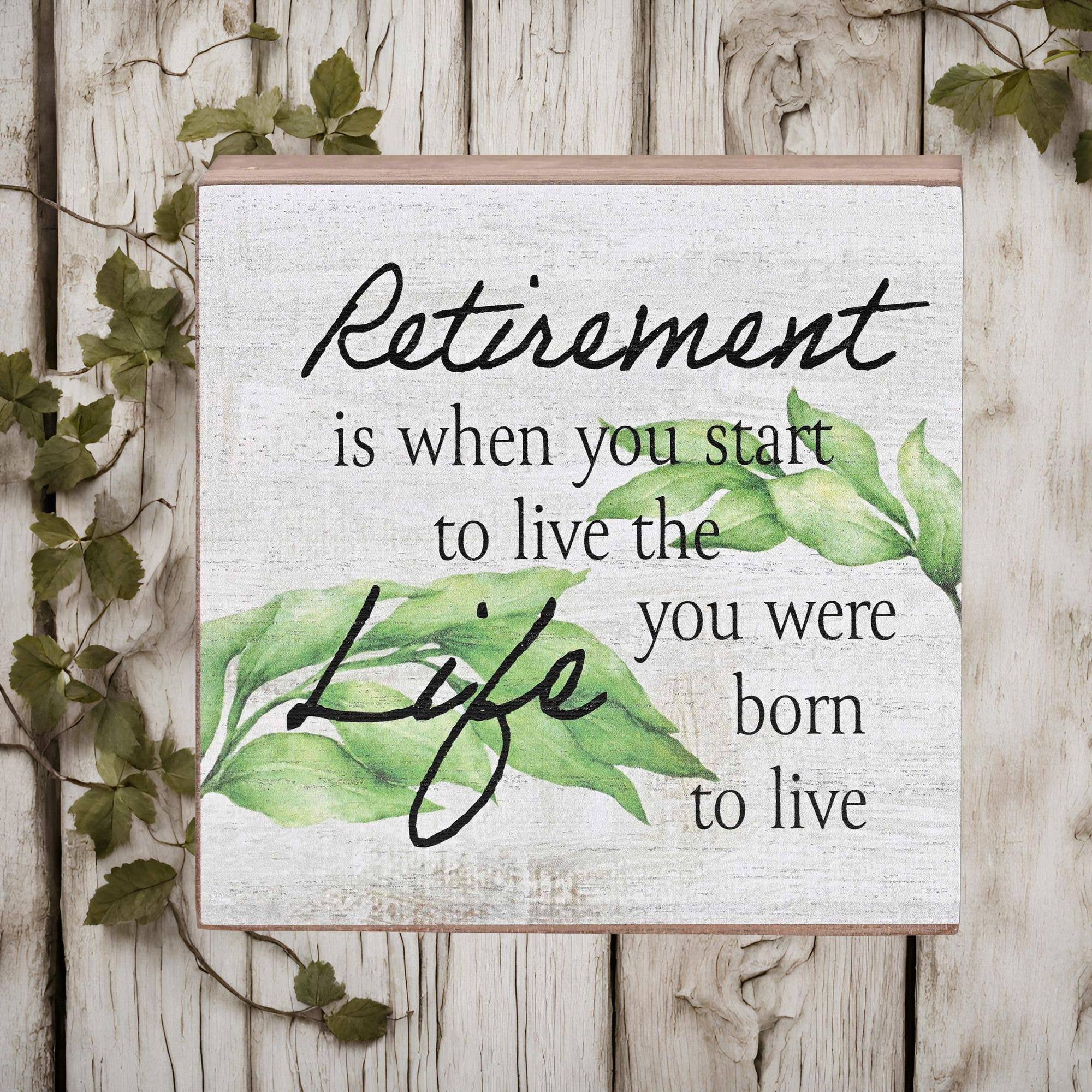 Retirement Keepsake Box