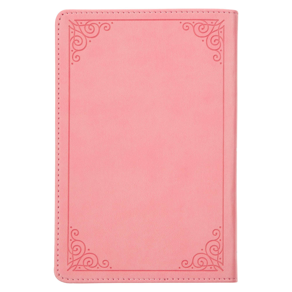 Look Up, Girl! Pink Faux Leather Devotional Book