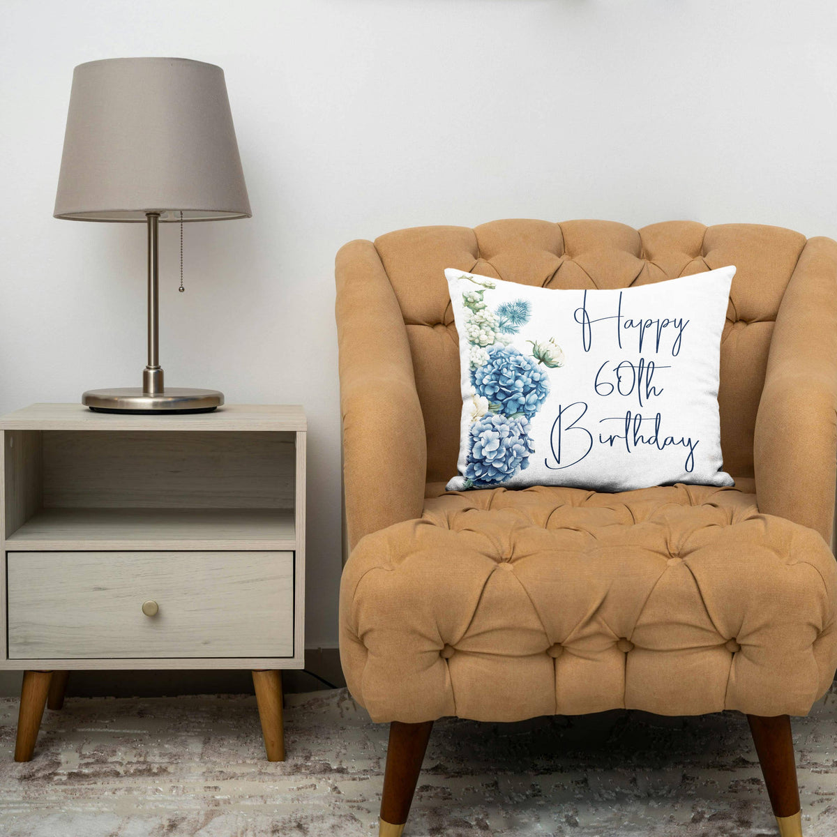 Happy 60th Birthday, Pillow