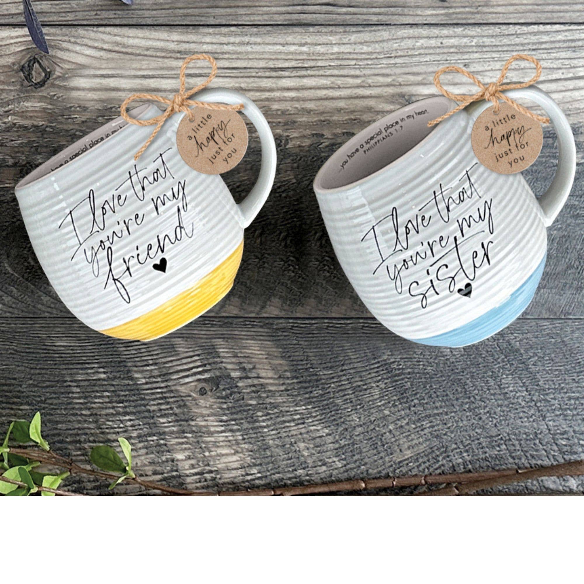 I Love That You Are My Sister 18 Oz Mug