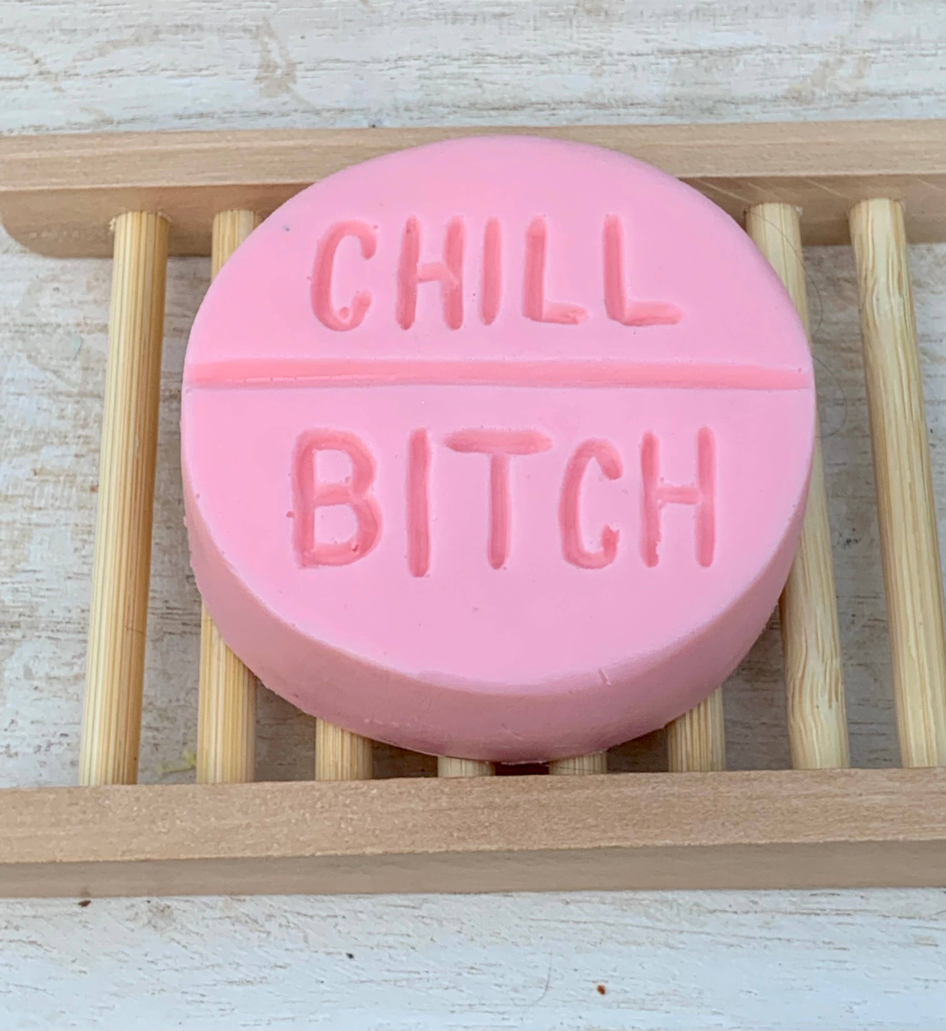 Chill B**ch Yellow/Lemon Pill Soap