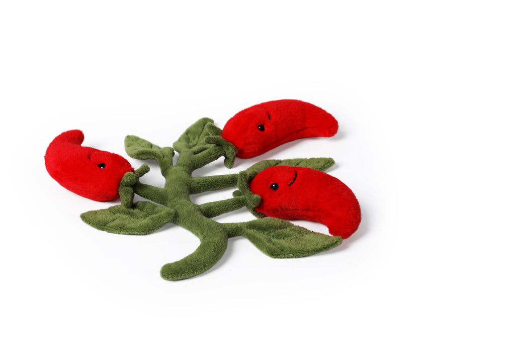 McHugs Spirited Chili Weighted Plush Animal 7"