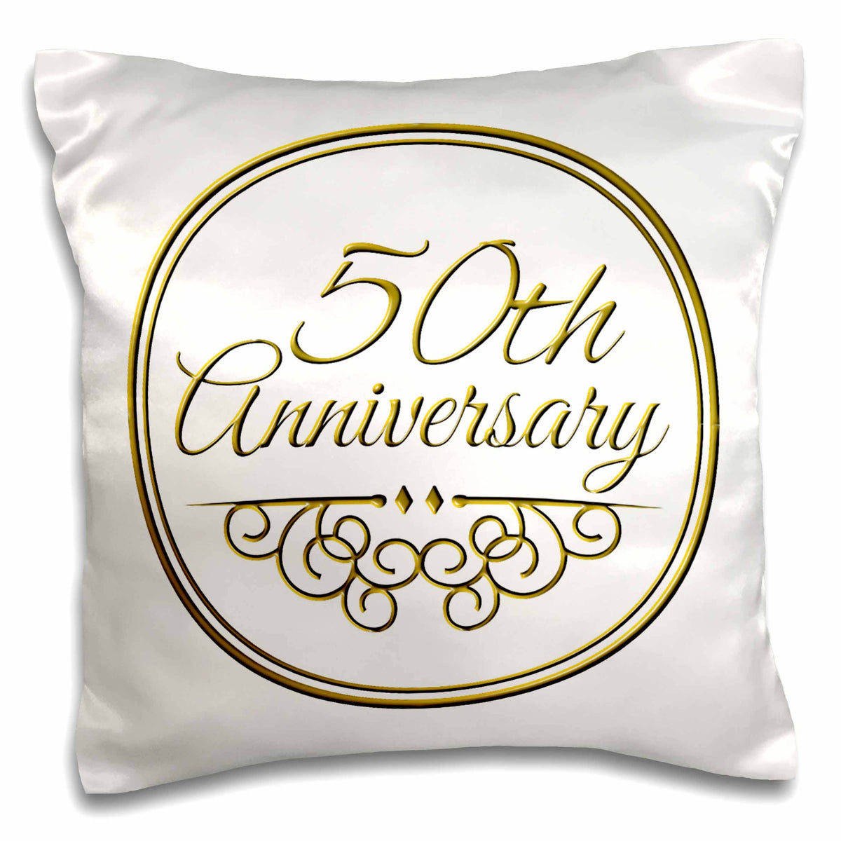 50th Anniversary 16x16 inch Pillow