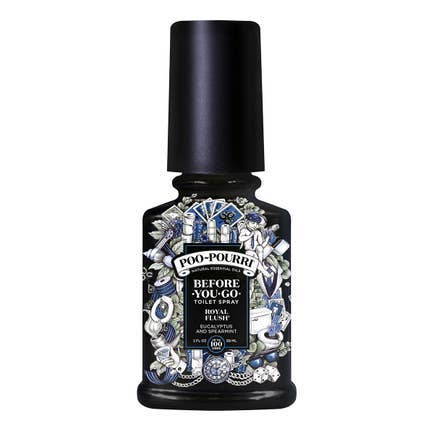Royal Flush Toilet Spray 2oz: Eucalyptus + Spearmint