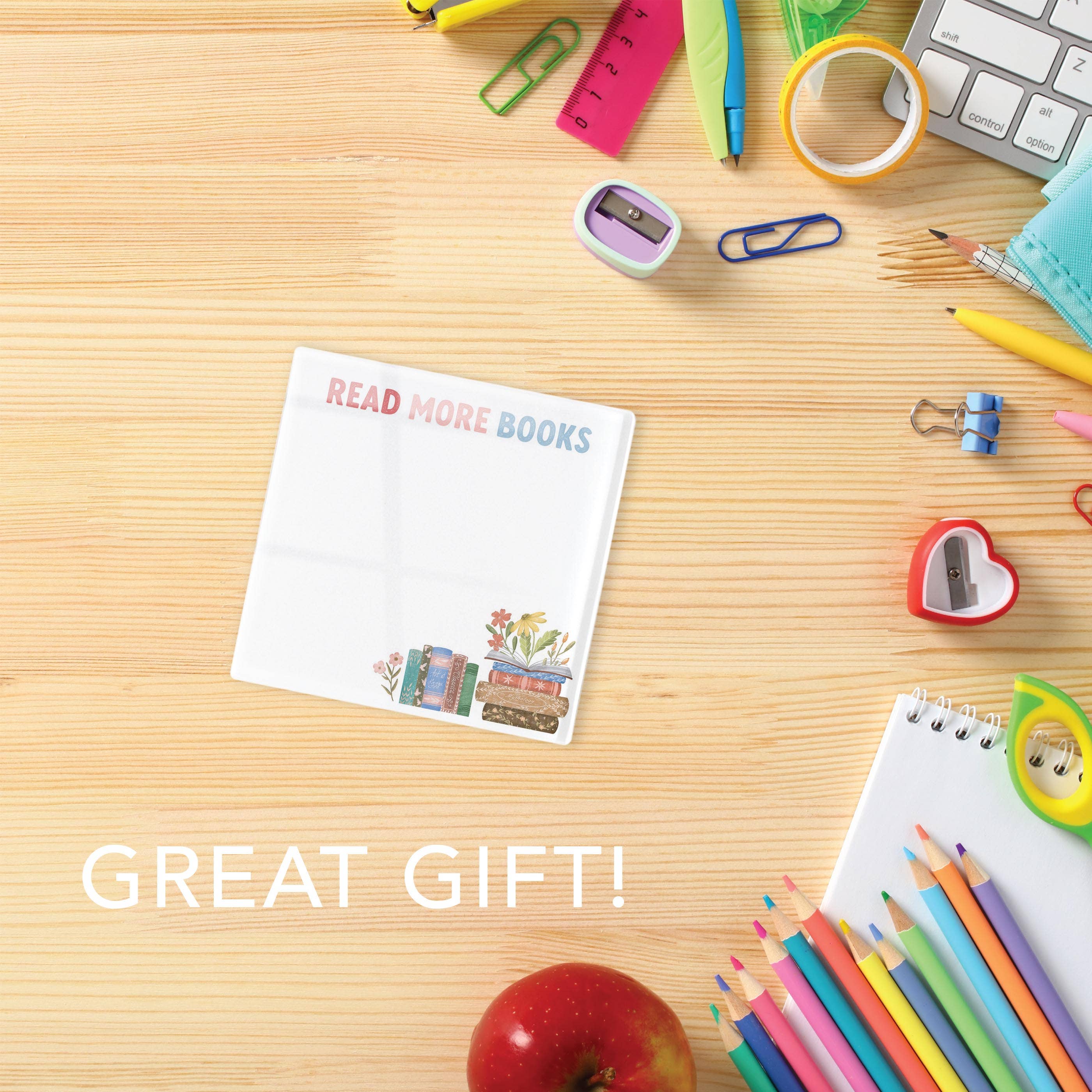 Read More Books Dry Erase Note Board