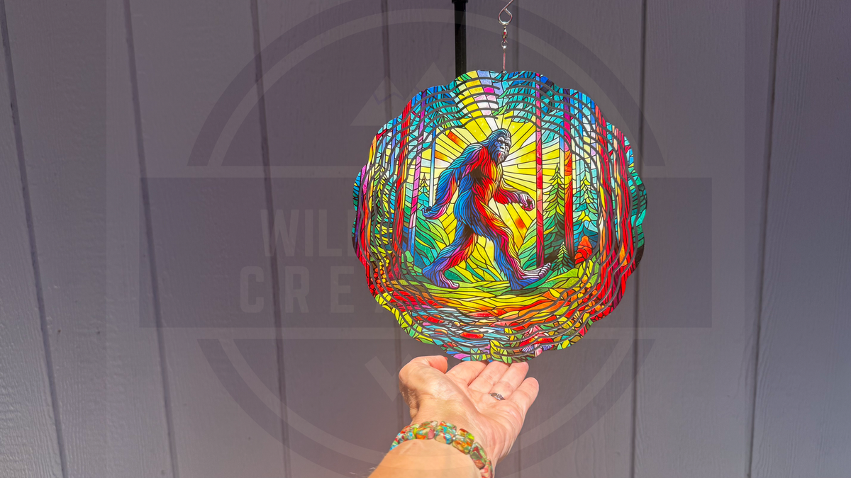 Sasquatch Wind Spinner