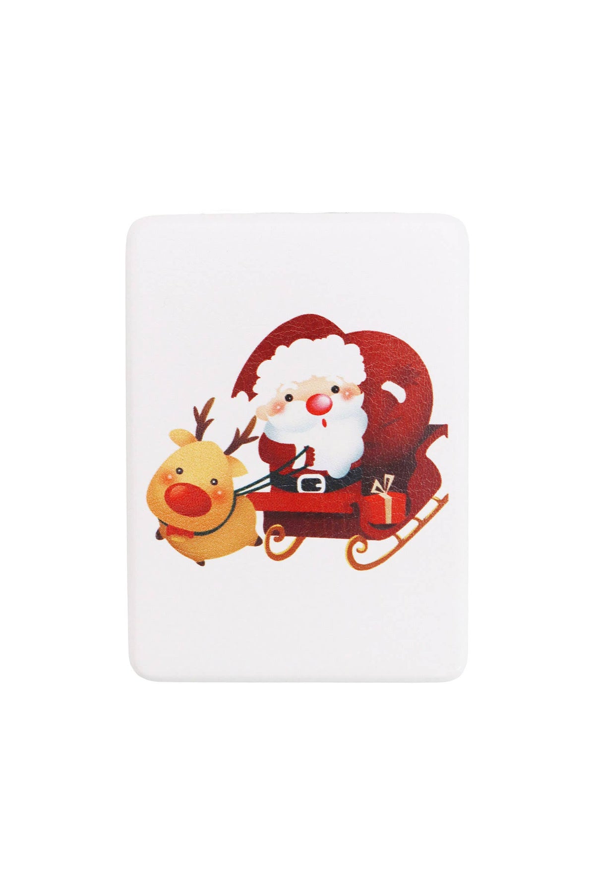 Festive Christmas Compact Mirror