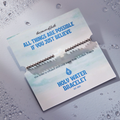 All Things Are Possible Stainless Steel Holy Water Bracelet